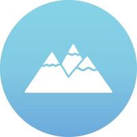 Rocky Mountains Vector Icon