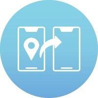 Share Location Vector Icon