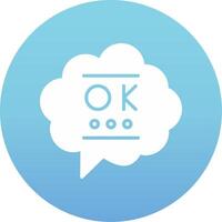 Ok Vector Icon