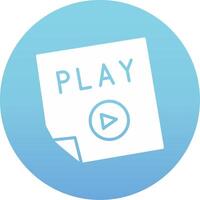 Play Vector Icon