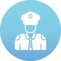 Security Guard Vector Icon