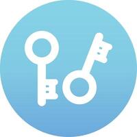 House Key Vector Icon