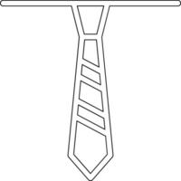 icono de vector de corbata