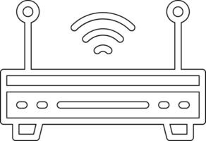 Wireless Router Vector Icon