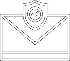 Email Security Vector Icon