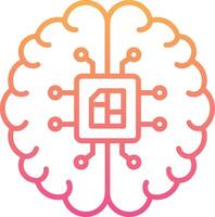 Artificial Intelligence Vector Icon