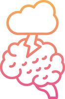 Brainstorming Vector Icon