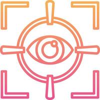 Eye Scan Vector Icon