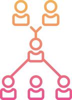 Hierarchy Vector Icon