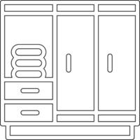 Wardrobe Vector Icon