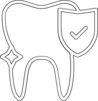 Tooth Protection Vector Icon