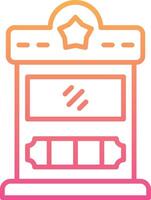 Ticket Box Vector Icon