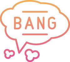 Bang Vector Icon