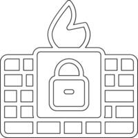 Firewall Vector Icon