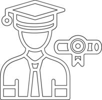 Graduate Vector Icon