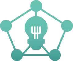 Mind Mapping Vector Icon