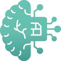 Artificial Intelligence Vector Icon