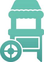 Food Stand Vector Icon