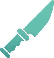 icono de vector de cuchillo