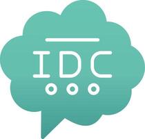 idc vector icono