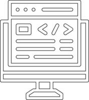 icono de vector de diseño web