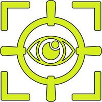 Eye Scan Vector Icon