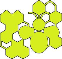 Bee therapy Vector Icon