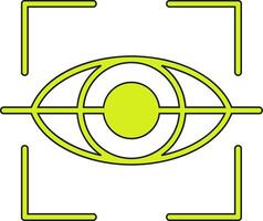 Retinal Scanner Vector Icon