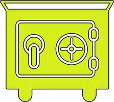 Safe Box Vector Icon