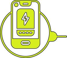 Wireless Charger Vector Icon