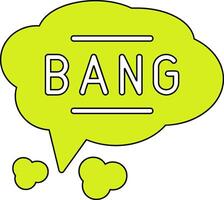 Bang Vector Icon