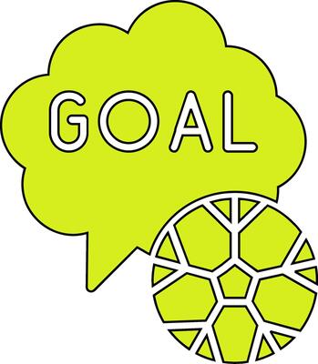 Goal Vector Icon