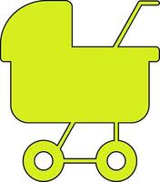 Stroller Vector Icon