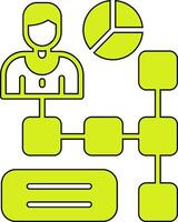 Hierarchical Structure Vector Icon