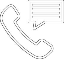 icono de vector de teléfono