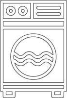 Washing Machine Vector Icon