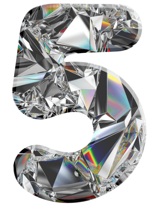 Diamond Numbers PNGs for Free Download