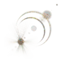 holographisch funkeln Funken png