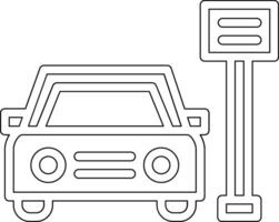 Parking Area Vector Icon