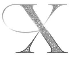 Silber funkeln Alphabet Kleinbuchstaben png