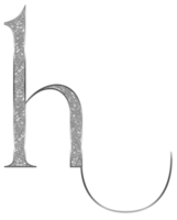 Silver glitter alphabet lowercase png