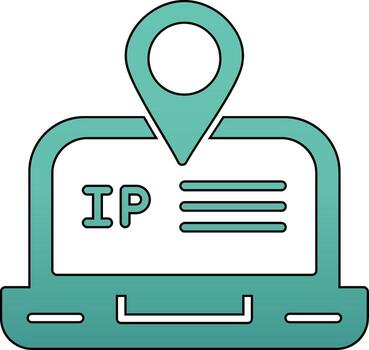 ip vector icono