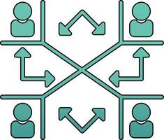 Hierarchy Vector Icon