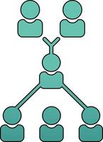 Hierarchy Vector Icon