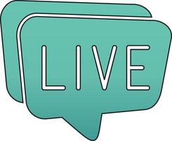 Live Chat Vector Icon