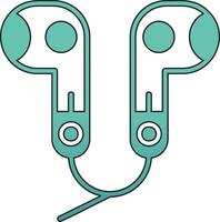 Earpiece Vector Icon