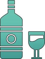 Alcoholic Drink Vector Icon