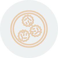 falafel vector icono