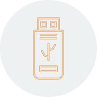 Flash Disk Vector Icon