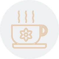 icono de vector de té